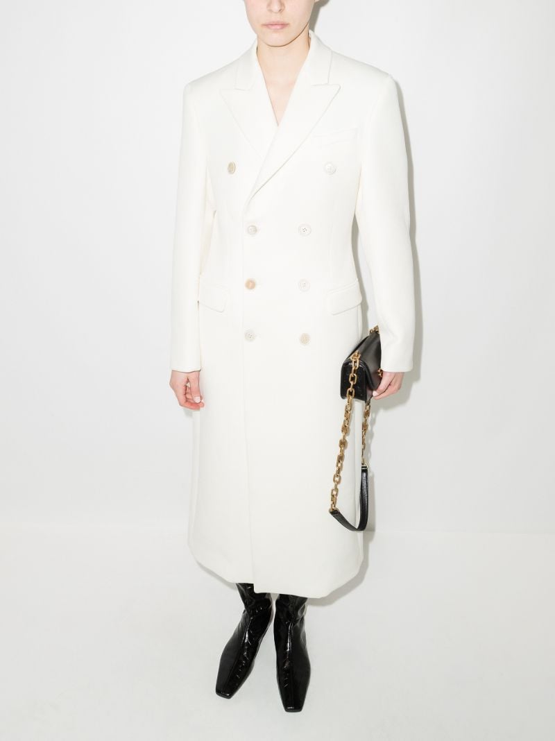 Double-breasted Wool Coat
