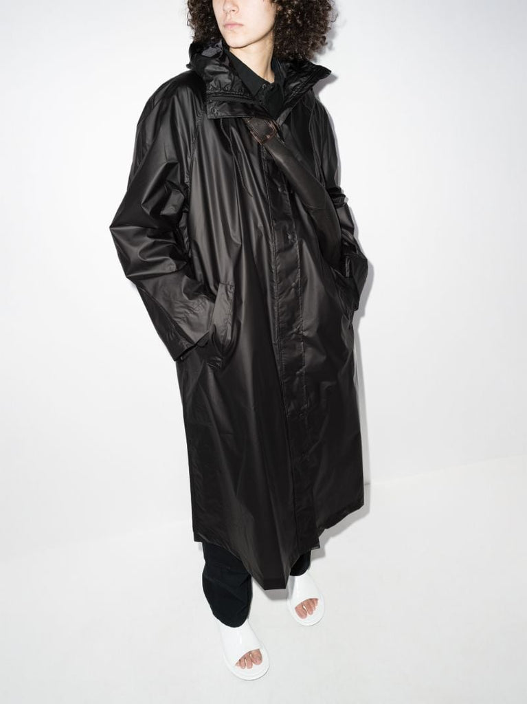 Hooded Translucent Coat