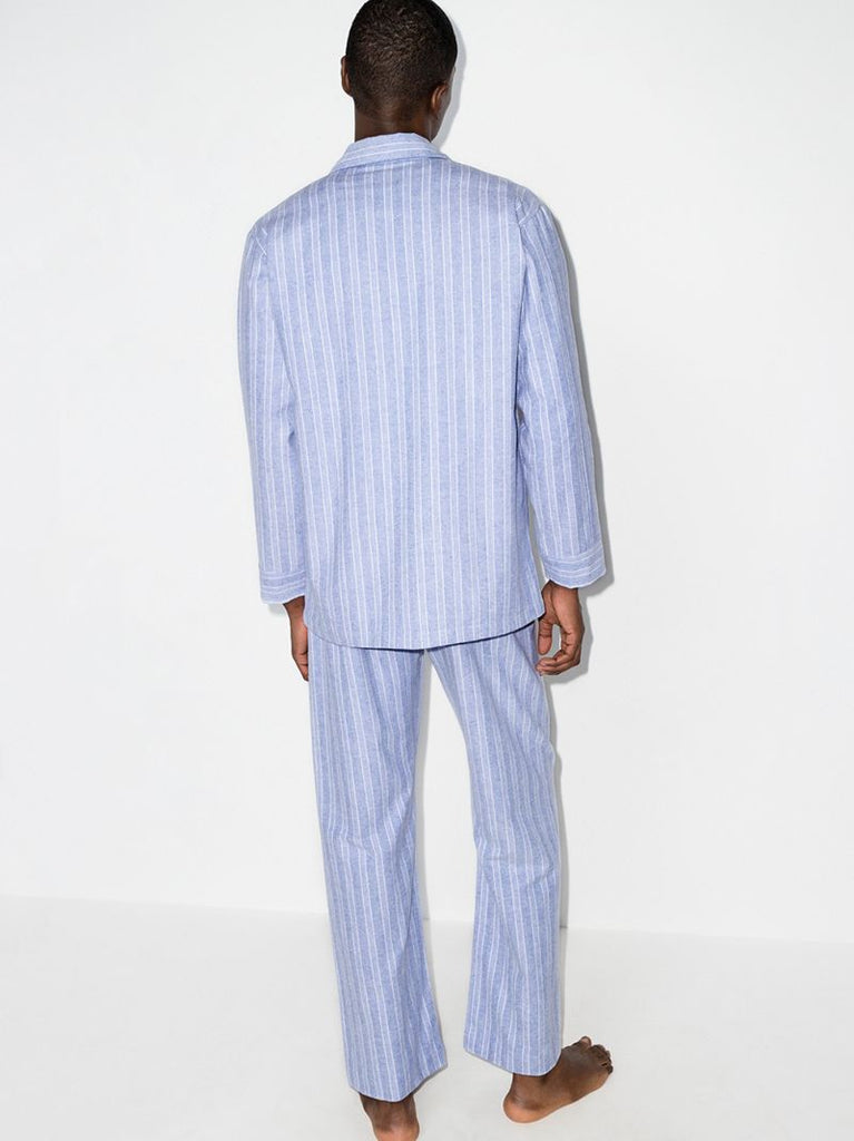 Arran Striped Cotton Pyjamas
