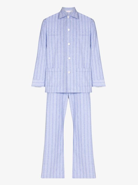 Arran Striped Cotton Pyjamas