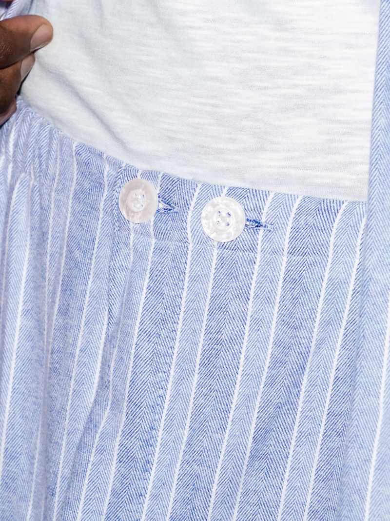 Arran Striped Cotton Pyjamas