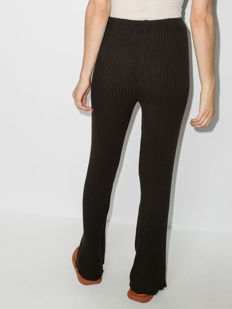 Ribbed Knit Trousers