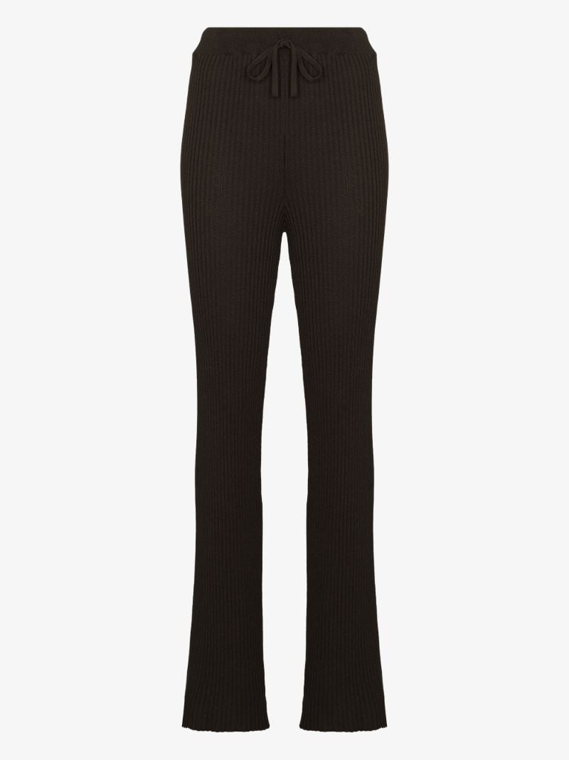 Ribbed Knit Trousers