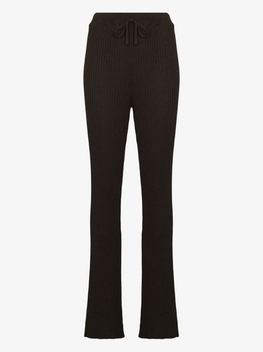 Ribbed Knit Trousers