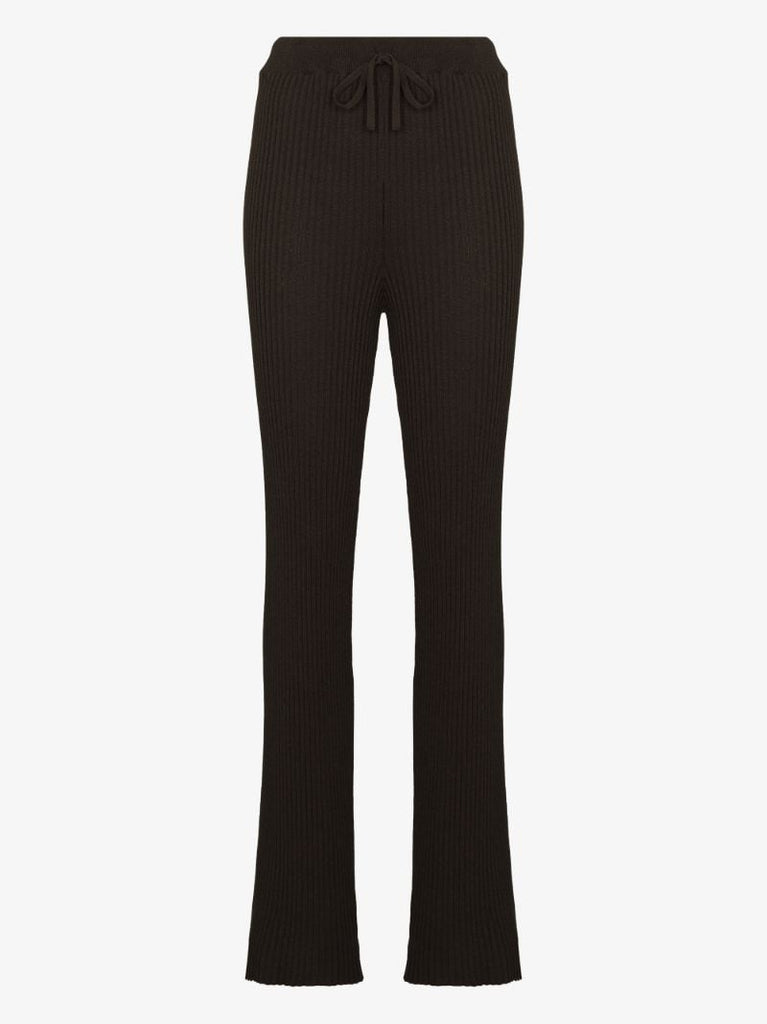 Ribbed Knit Trousers