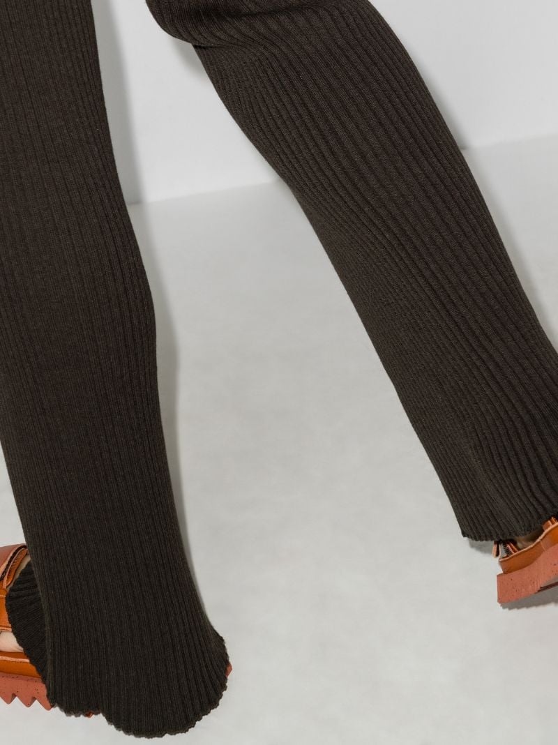 Ribbed Knit Trousers
