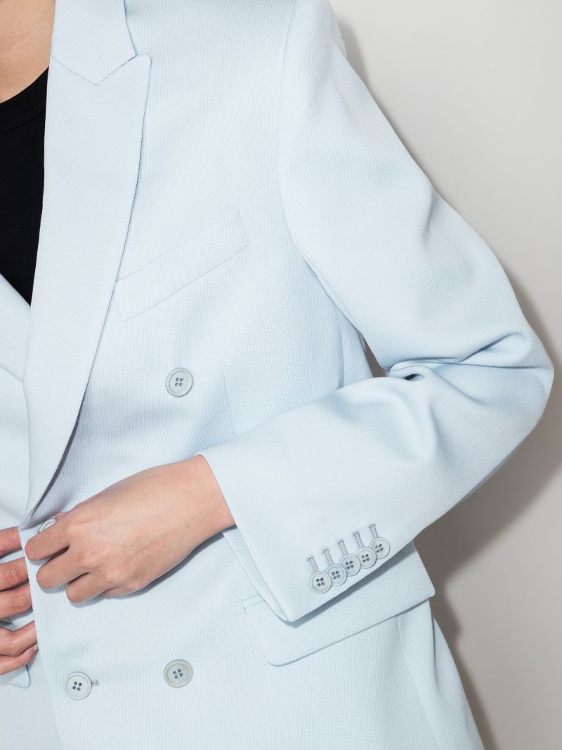 Double-breasted Wool Blazer