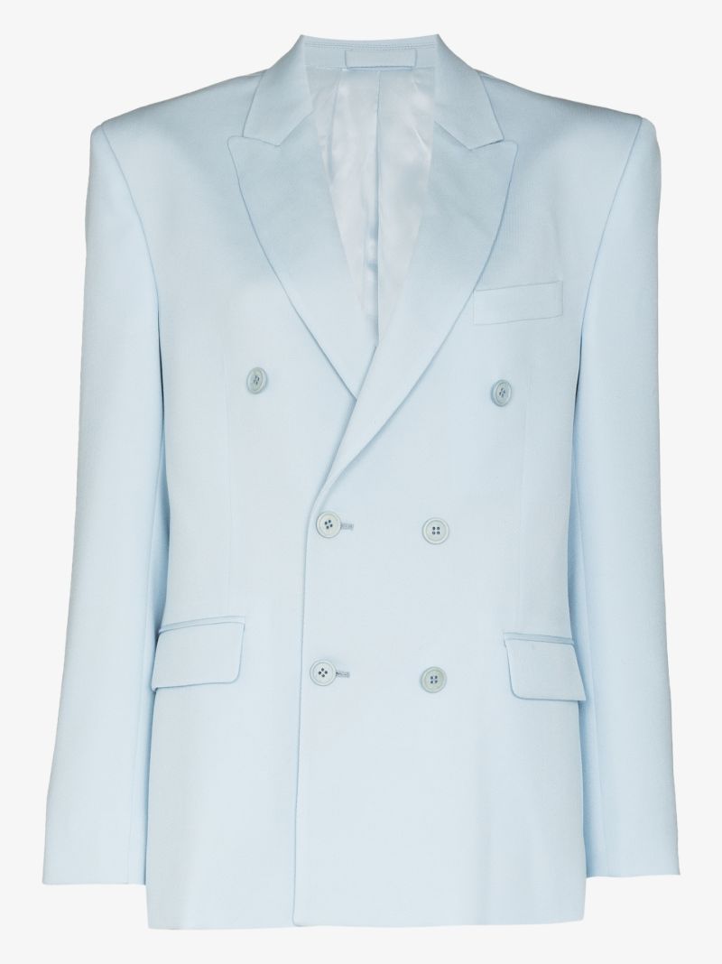 Double-breasted Wool Blazer
