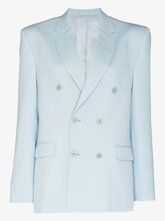 Double-breasted Wool Blazer