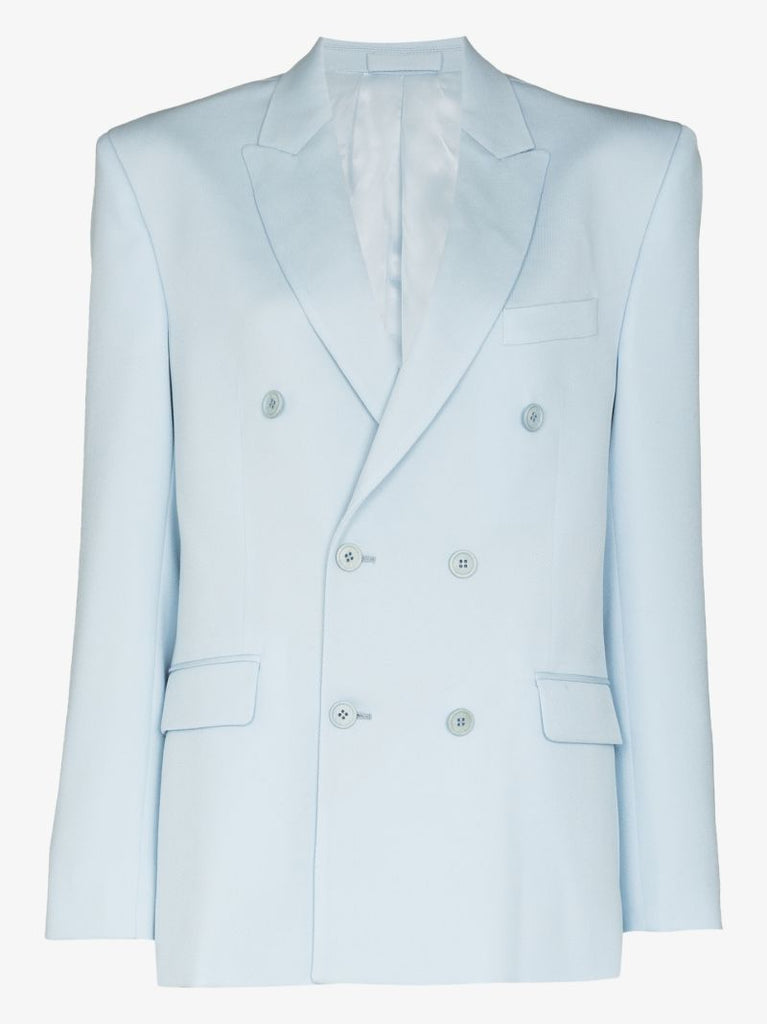 Double-breasted Wool Blazer