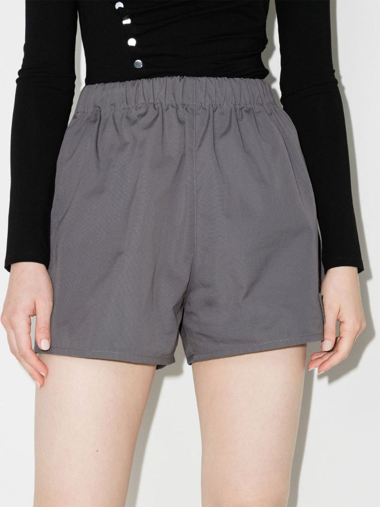 High Waist Cotton Shorts