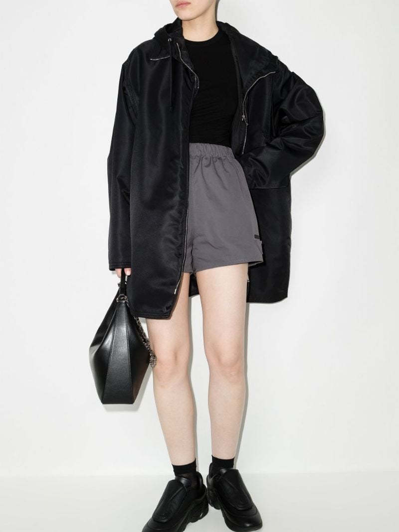 High Waist Cotton Shorts