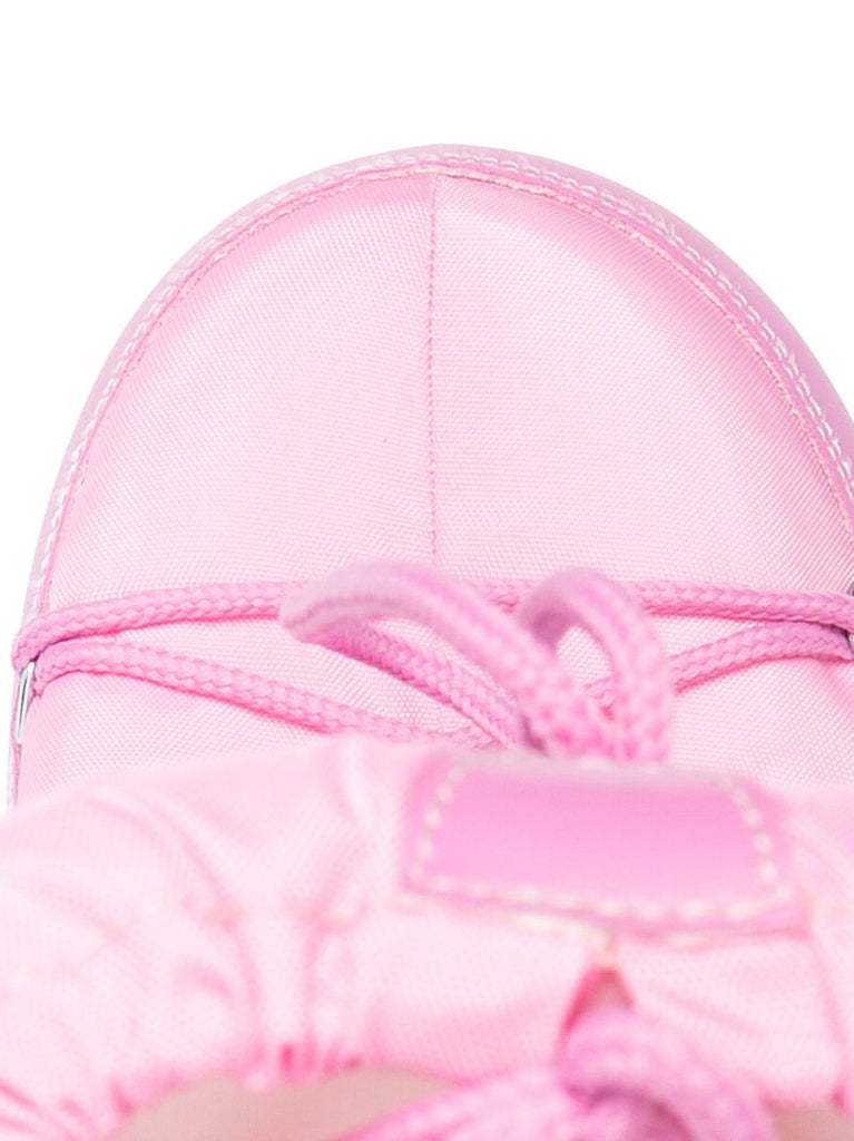 Pink Icon Nylon Boots