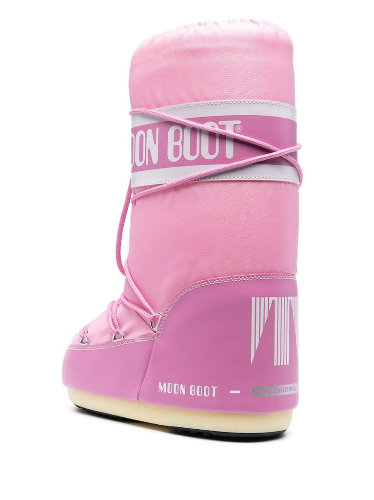 Pink Icon Nylon Boots