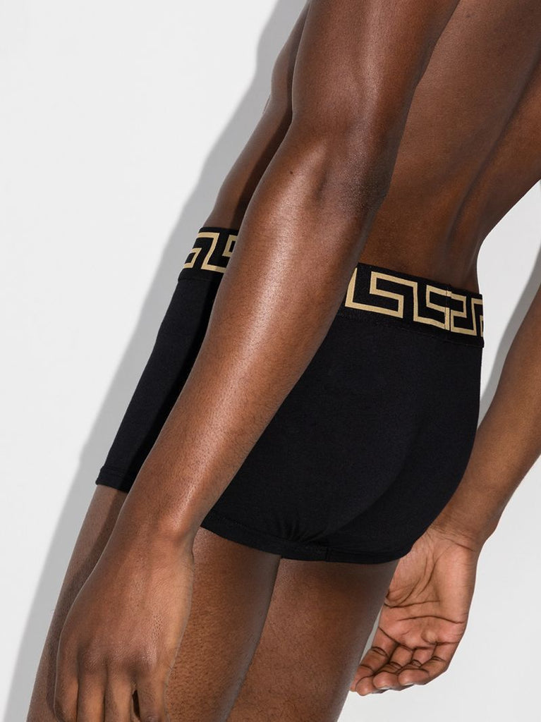 Greca Border Boxer Briefs Set