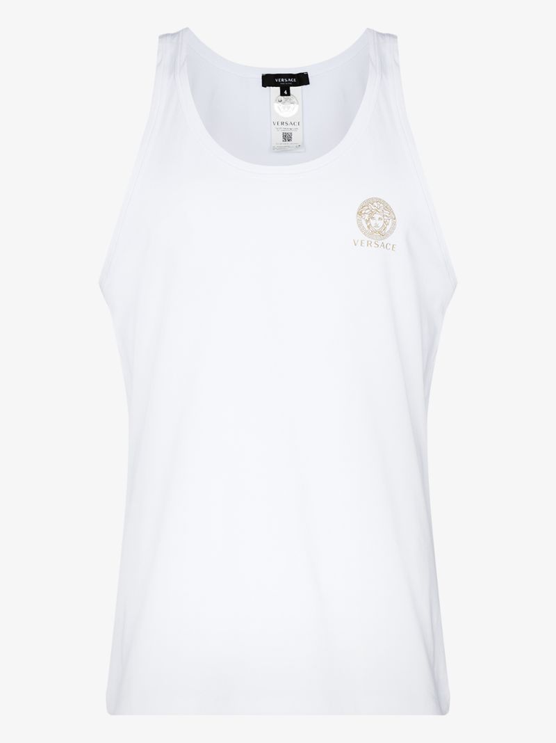 Medusa Logo Cotton Vest