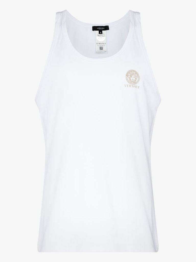 Medusa Logo Cotton Vest