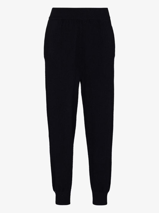 Cuffed Cashmere Track Pants