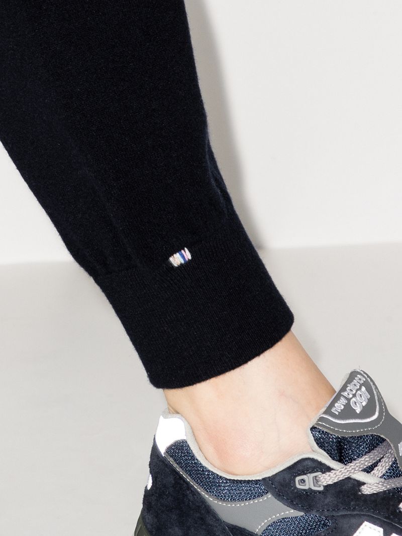Cuffed Cashmere Track Pants
