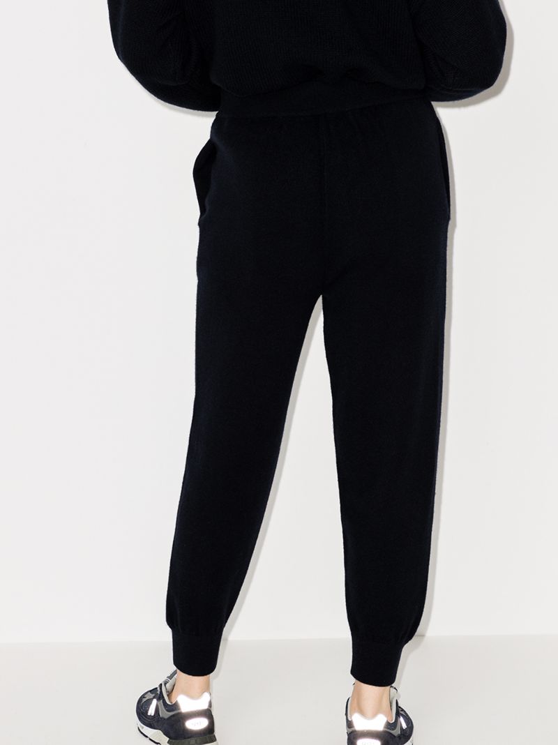 Cuffed Cashmere Track Pants