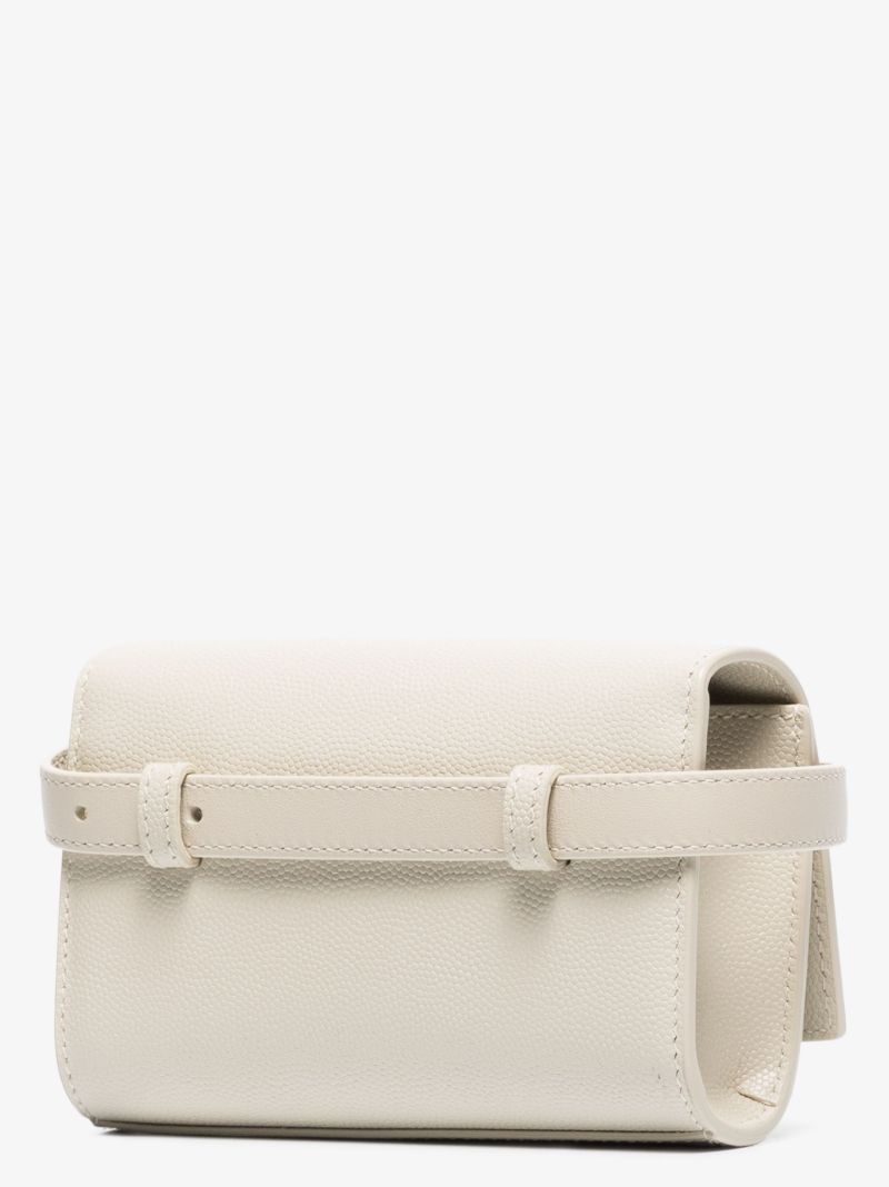 Neutral Kate Leather Cross Body Bag