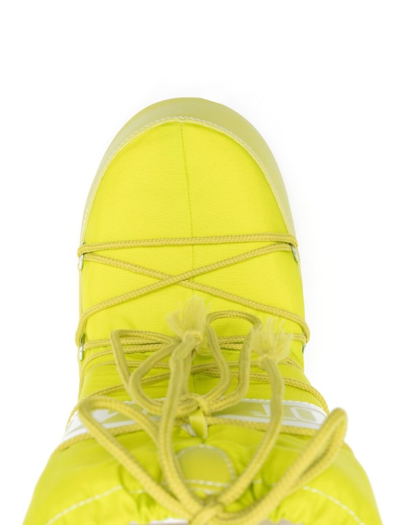 Green Icon Nylon Boots