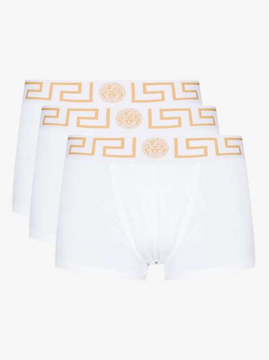 Greca Border Boxer Briefs Set