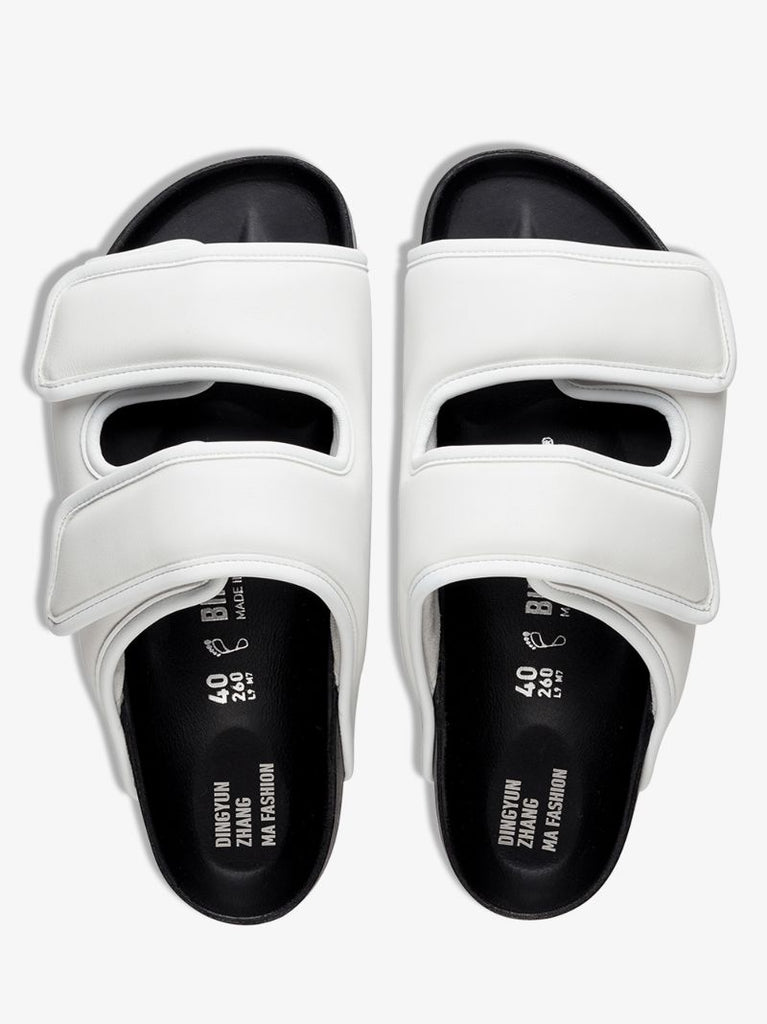X Csm White Cosy Padded Sandals