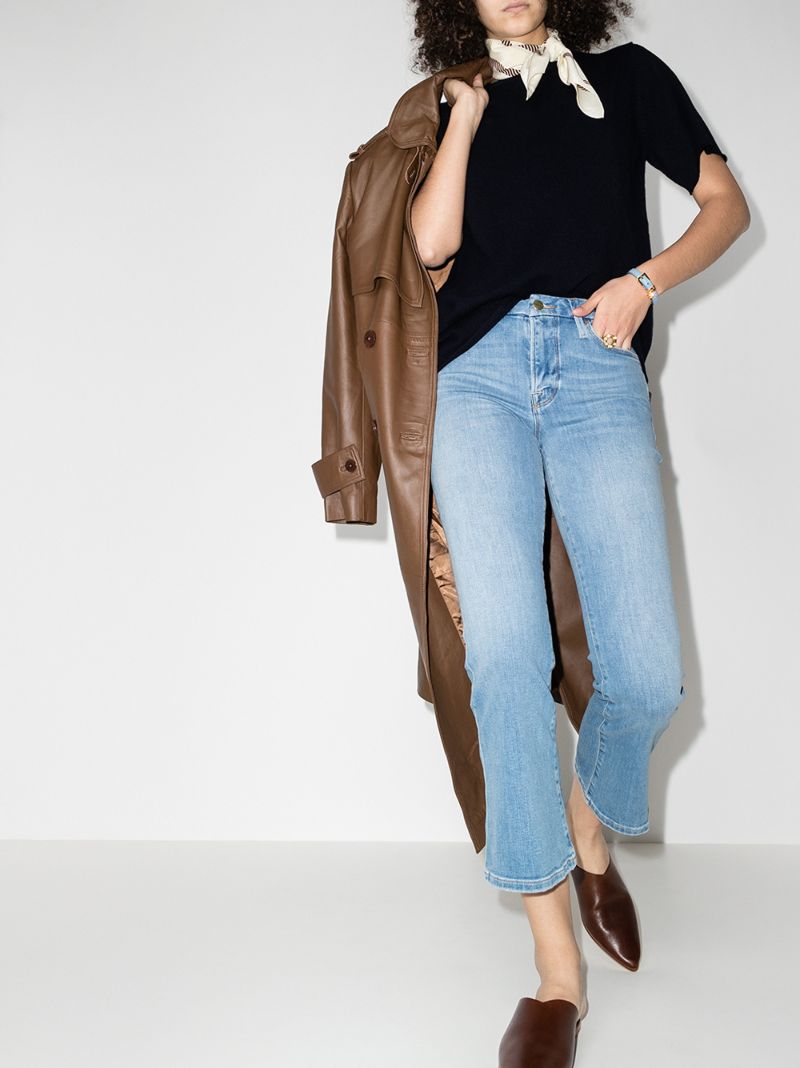 Blue NÃ_x0082_Â°64 Tshirt Cashmere Top
