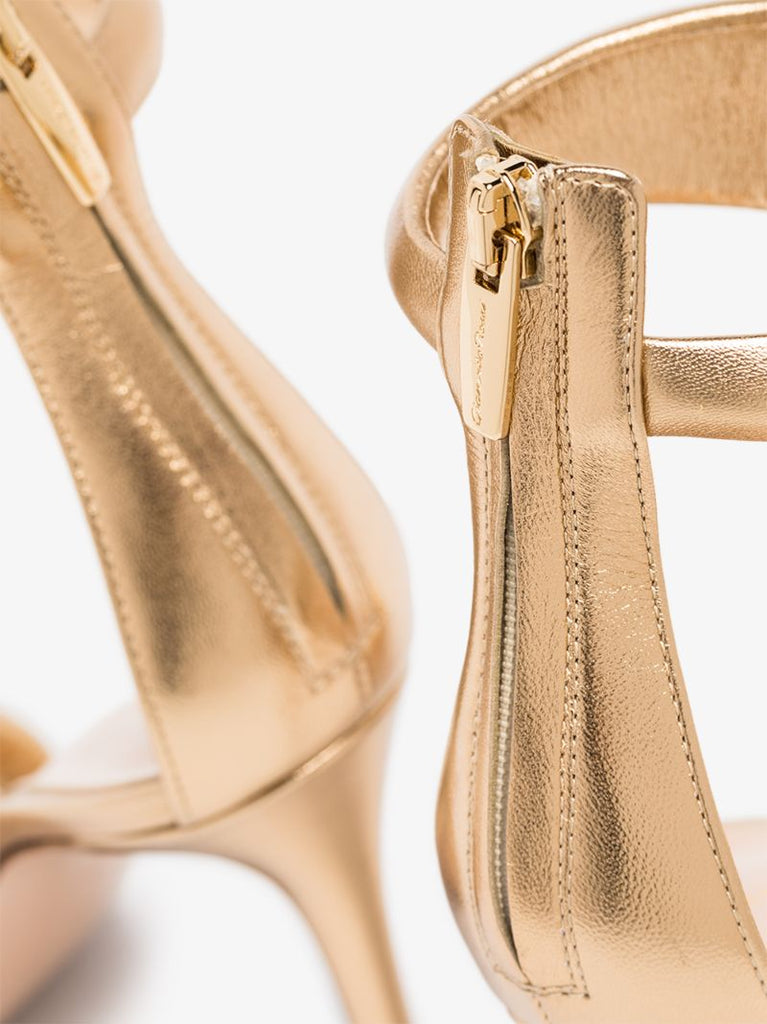 Gold Bijoux 105 Leather Sandals