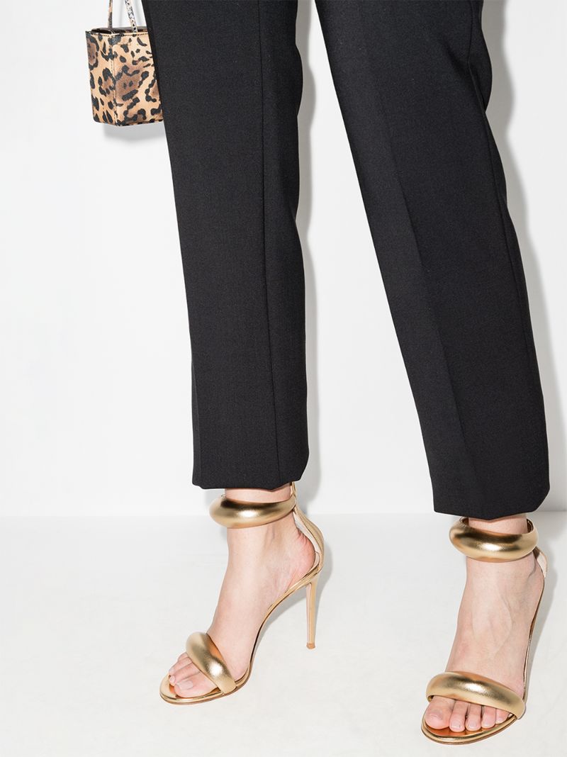 Gold Bijoux 105 Leather Sandals