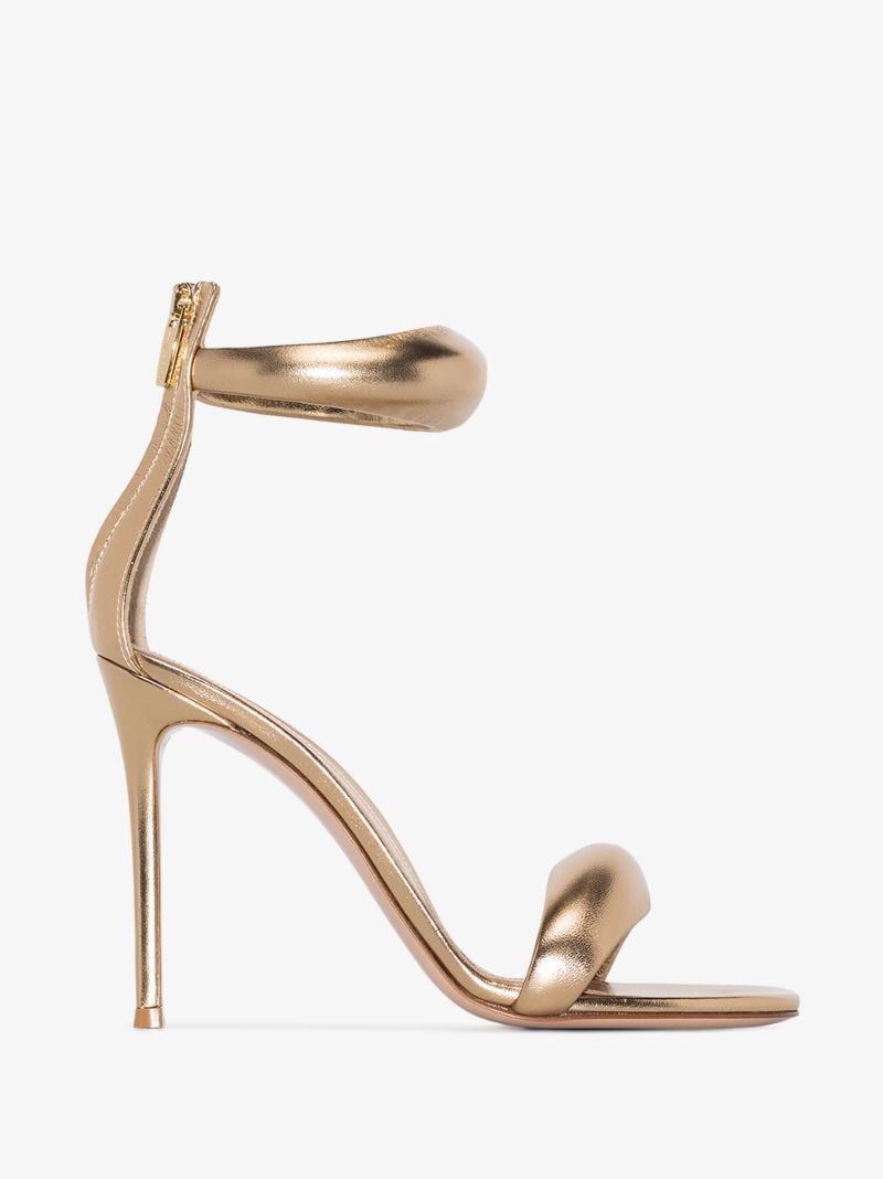 Gold Bijoux 105 Leather Sandals