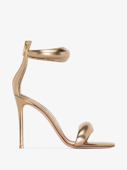 Gold Bijoux 105 Leather Sandals