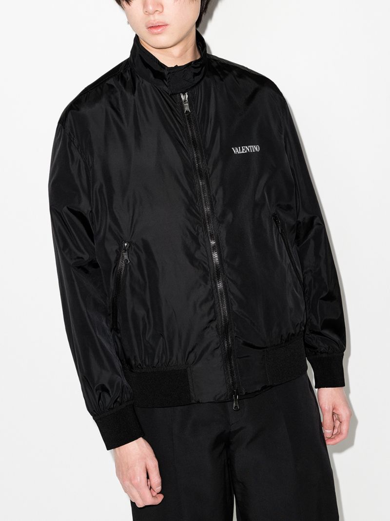 Logo Bomber Jacket