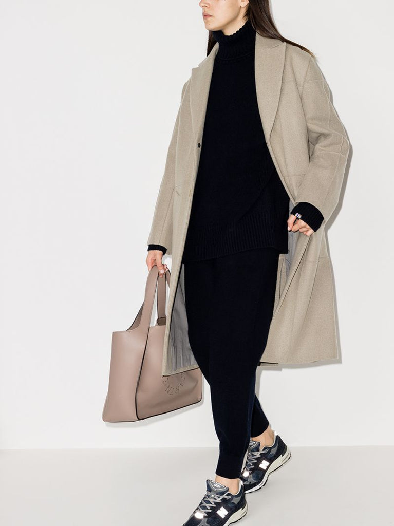 Oversized Roll Neck Cashmere Sweater