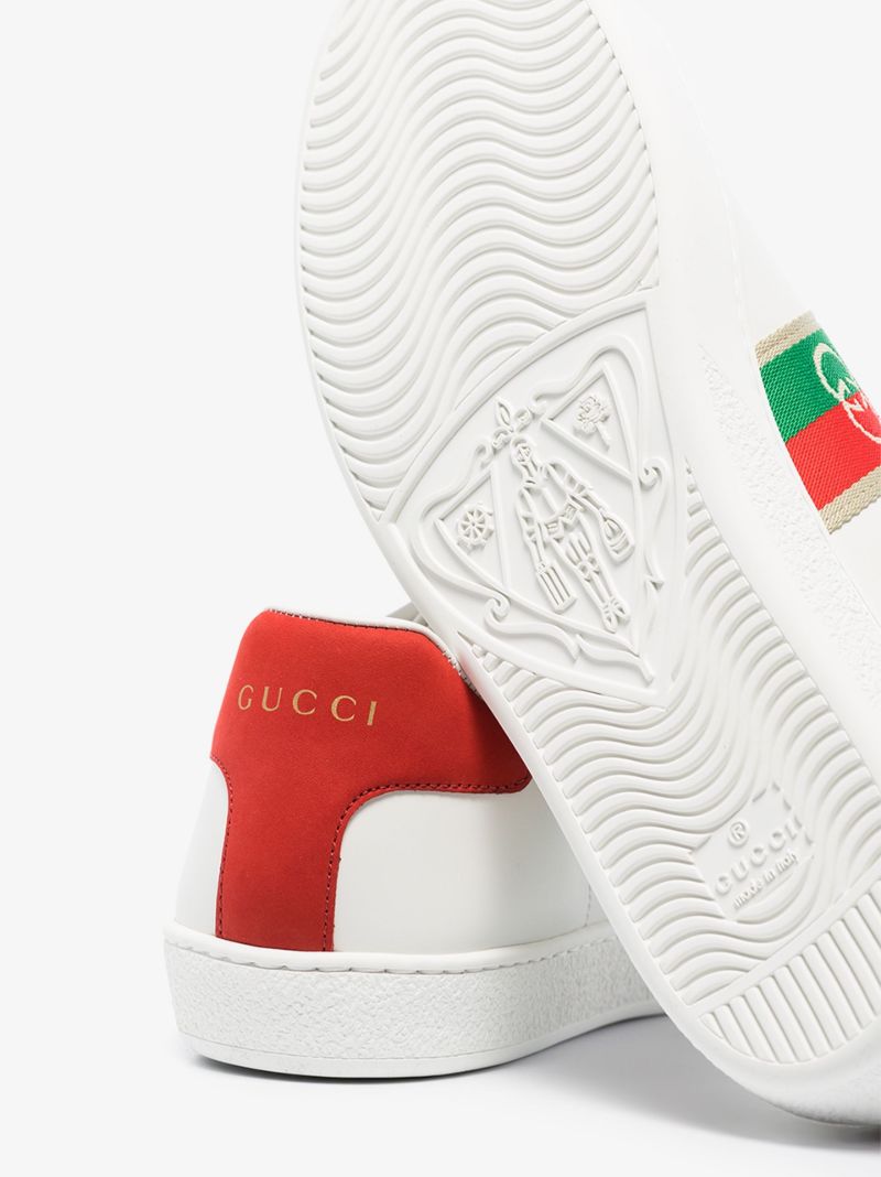 White Ace Leather Sneakers