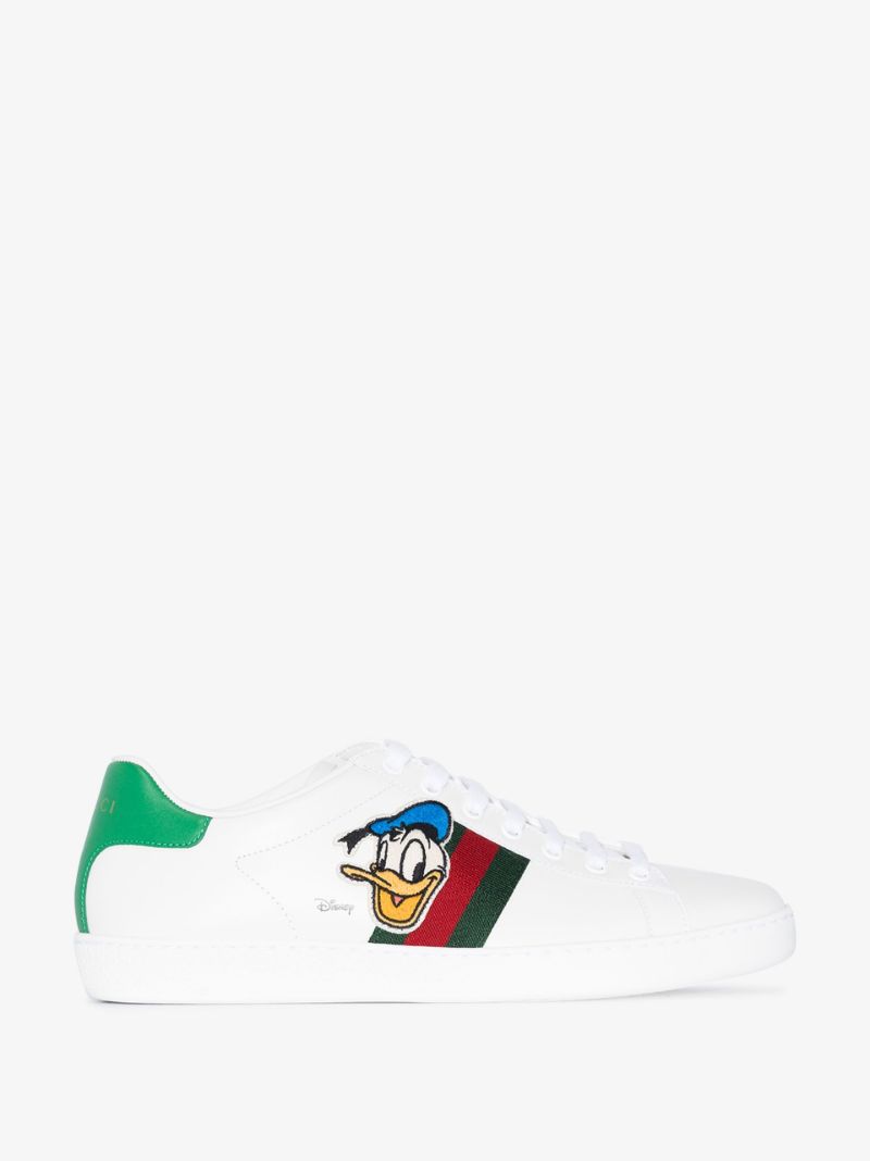 X Disney White Ace Donald Duck Sneakers