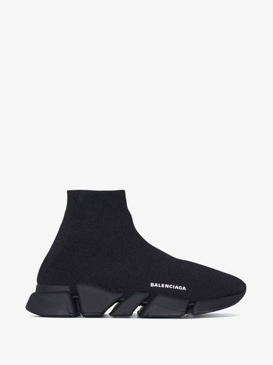 Black Speed 2.0 Sock Sneakers