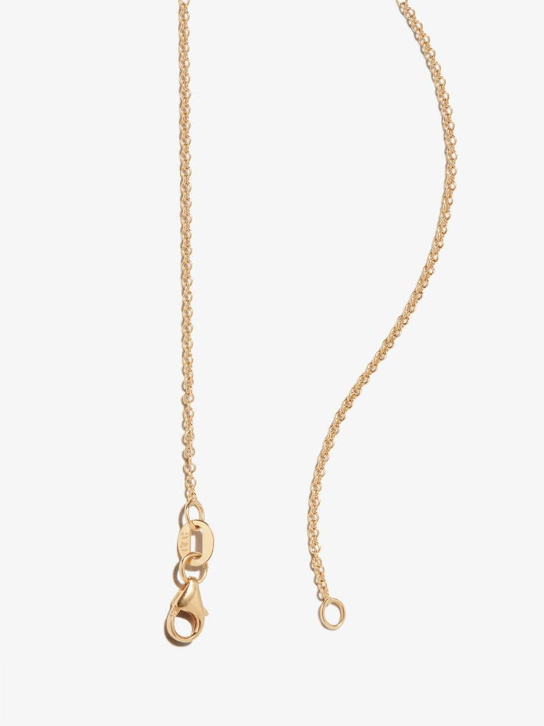 18k Yellow Gold Xl Name Tag Charm