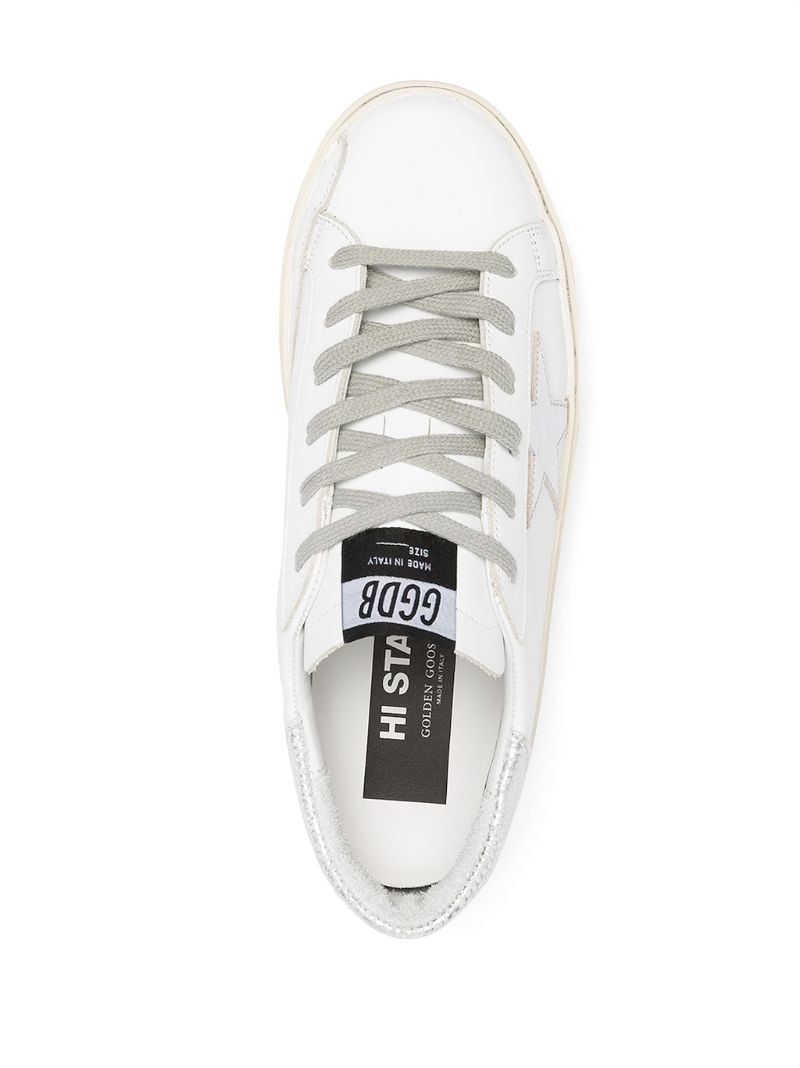 White High Star Sneakers