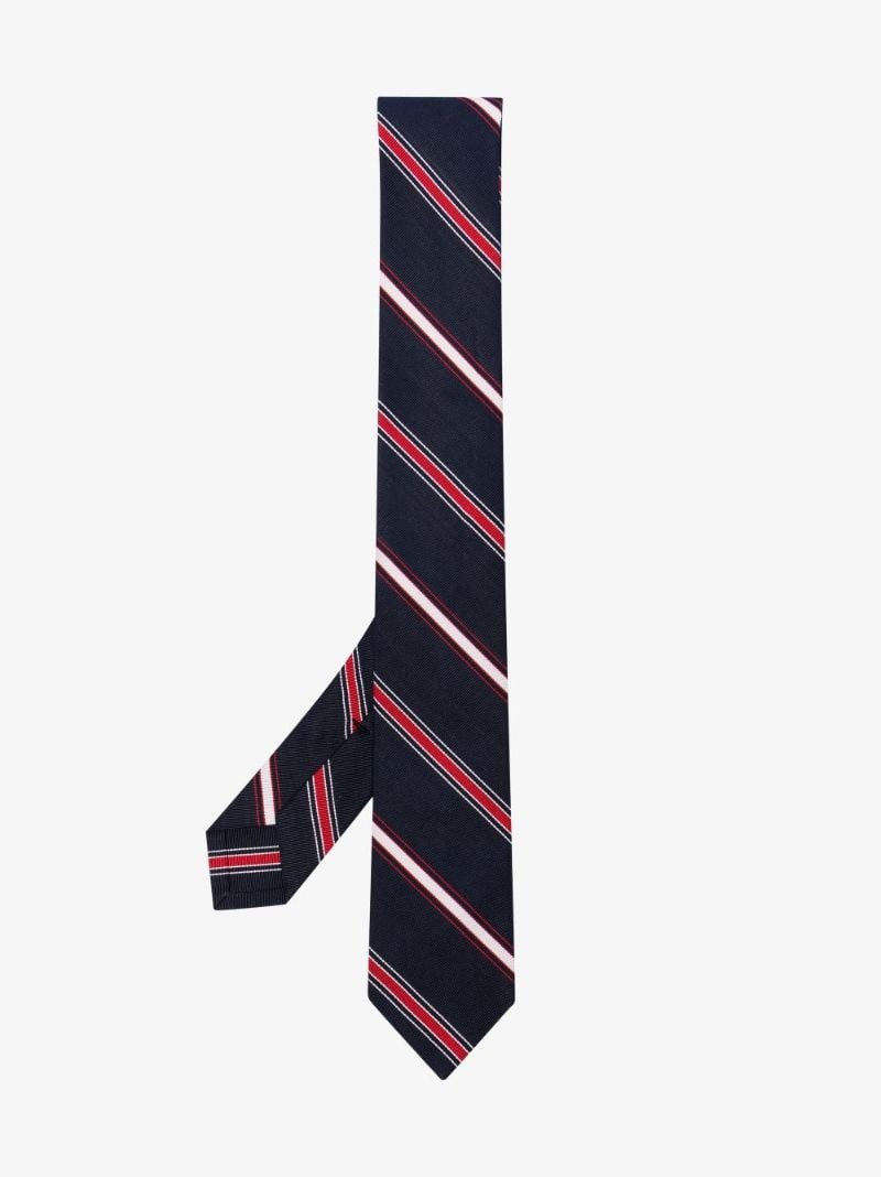 Blue Classic Alternate Stripe Tie
