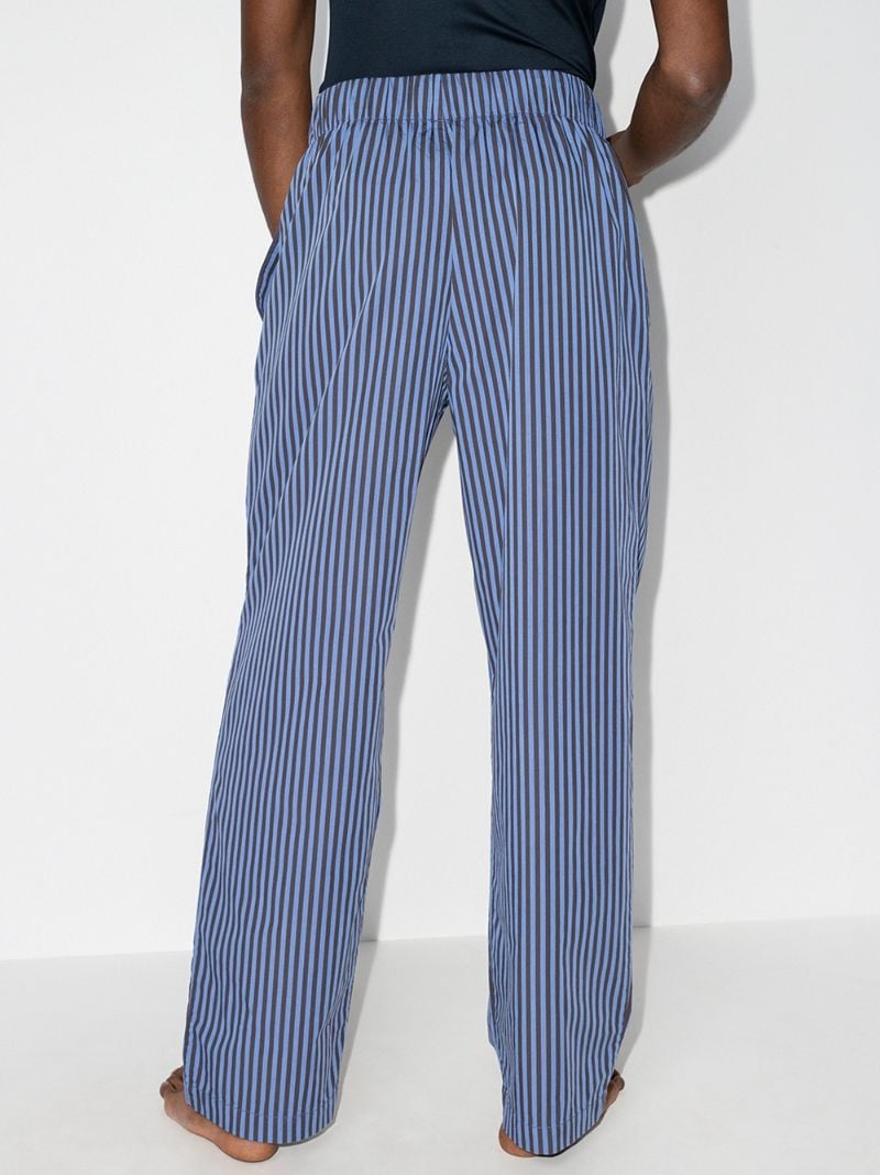 Navy Striped Pajama Trousers