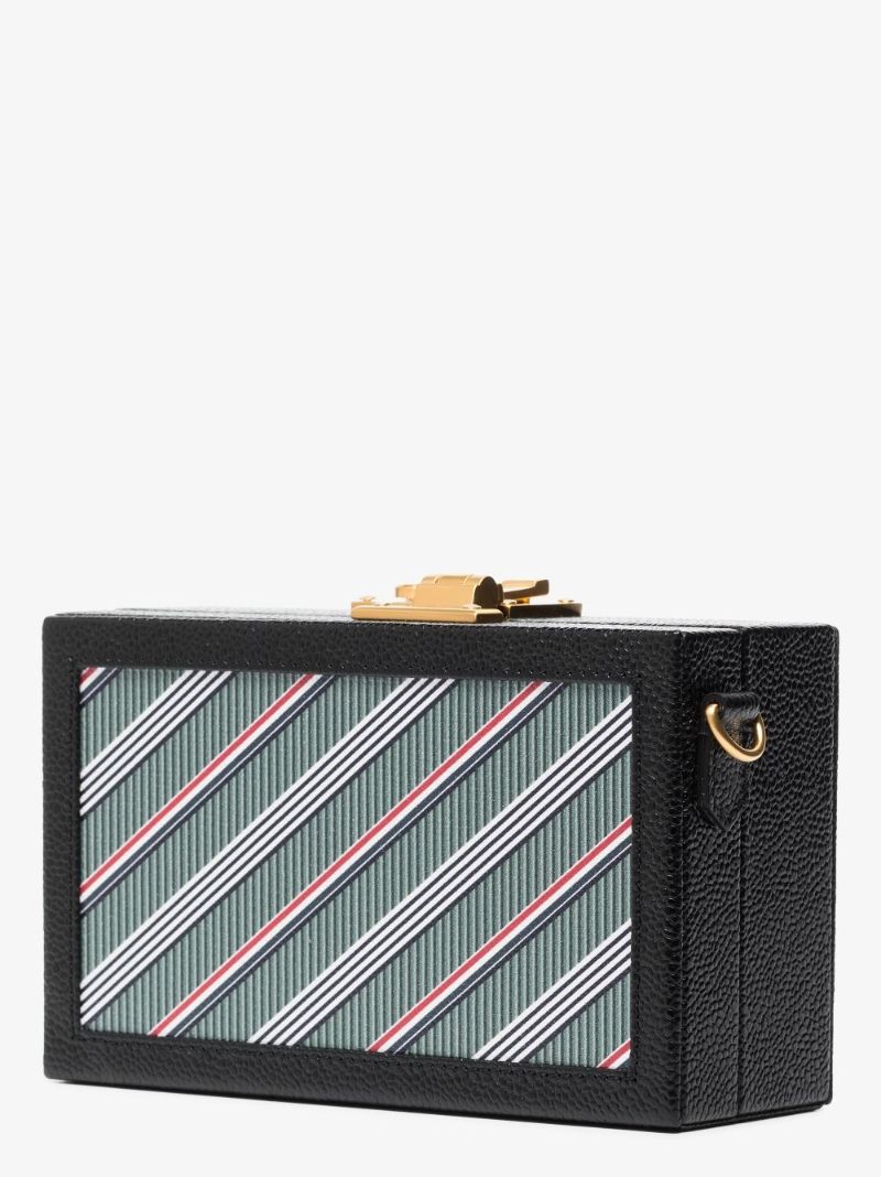 Black Rwb Stripe Mini Cross Body Bag