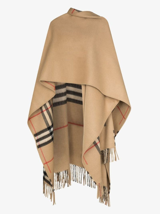 Reversible House Check Cape