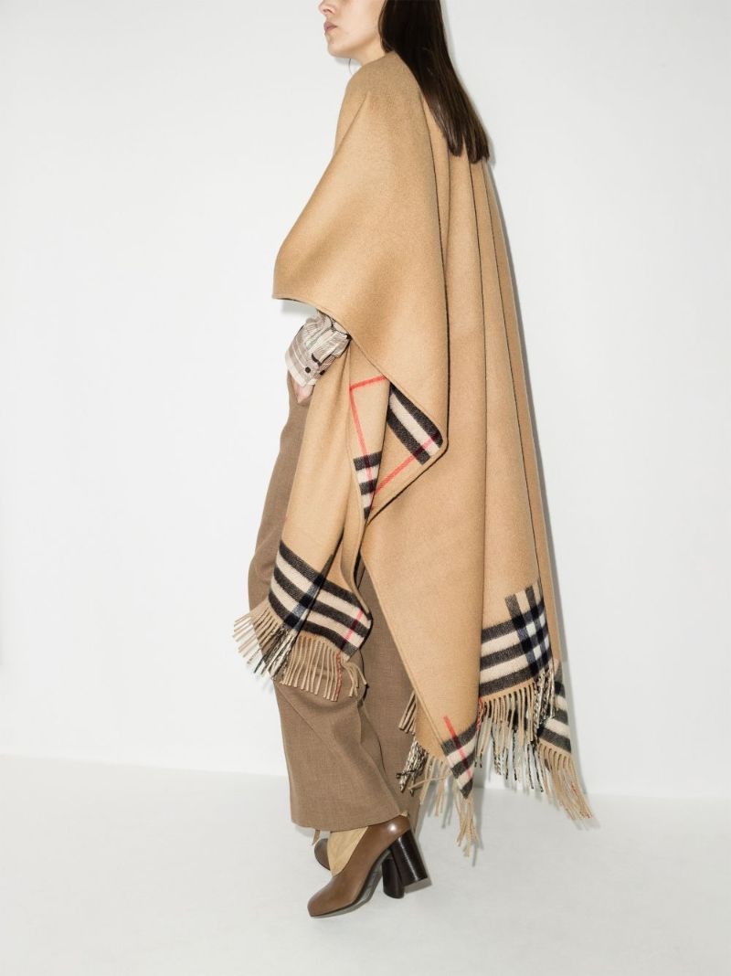 Reversible House Check Cape