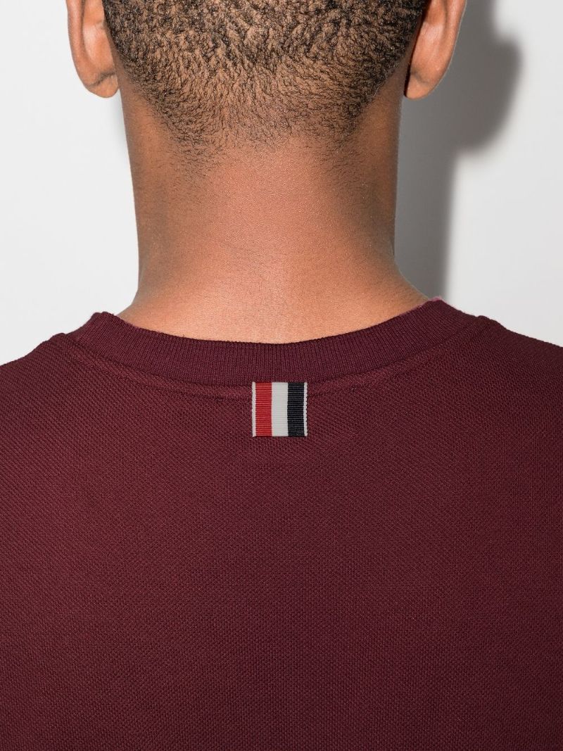 4-bar Stripe Pique T-shirt