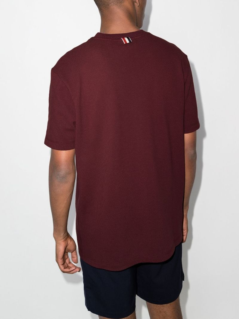 4-bar Stripe Pique T-shirt
