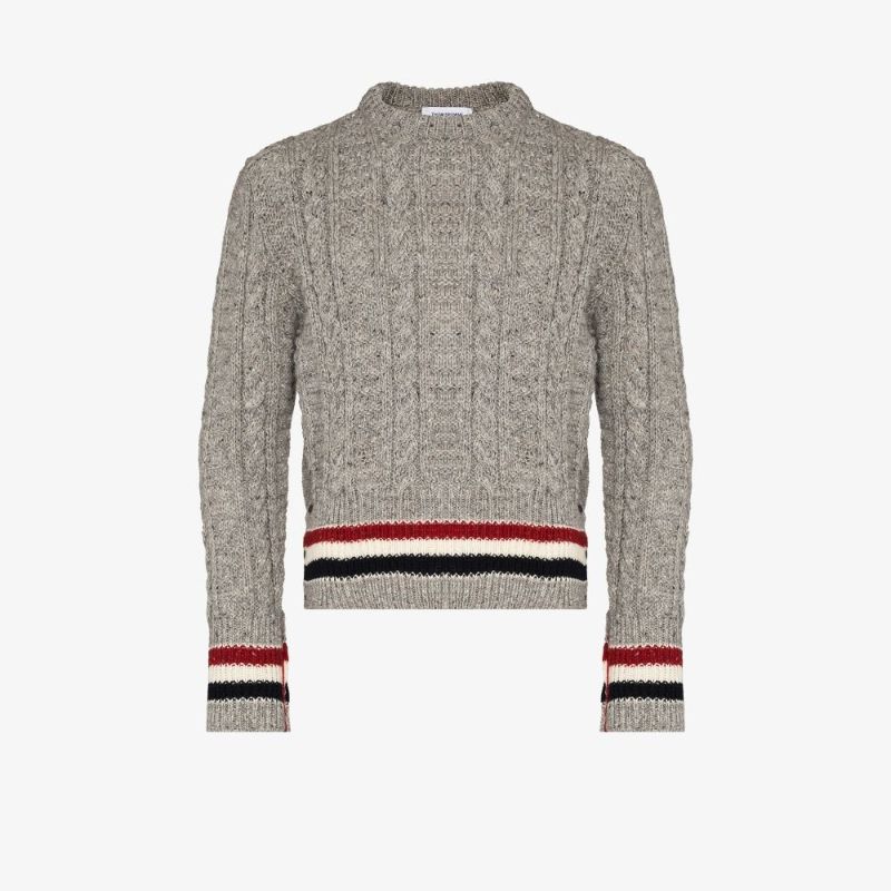 Donegal Rwb Knit Sweater