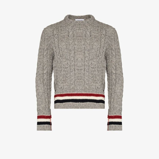 Donegal Rwb Knit Sweater