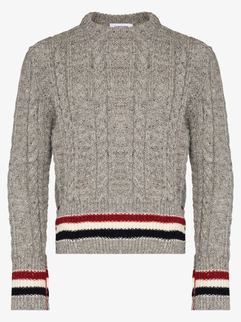 Donegal Rwb Knit Sweater